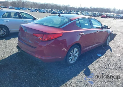 2011 Kia Optima Ex z USA, uszkodzony, nr VIN KNAGN4A73B5061543
